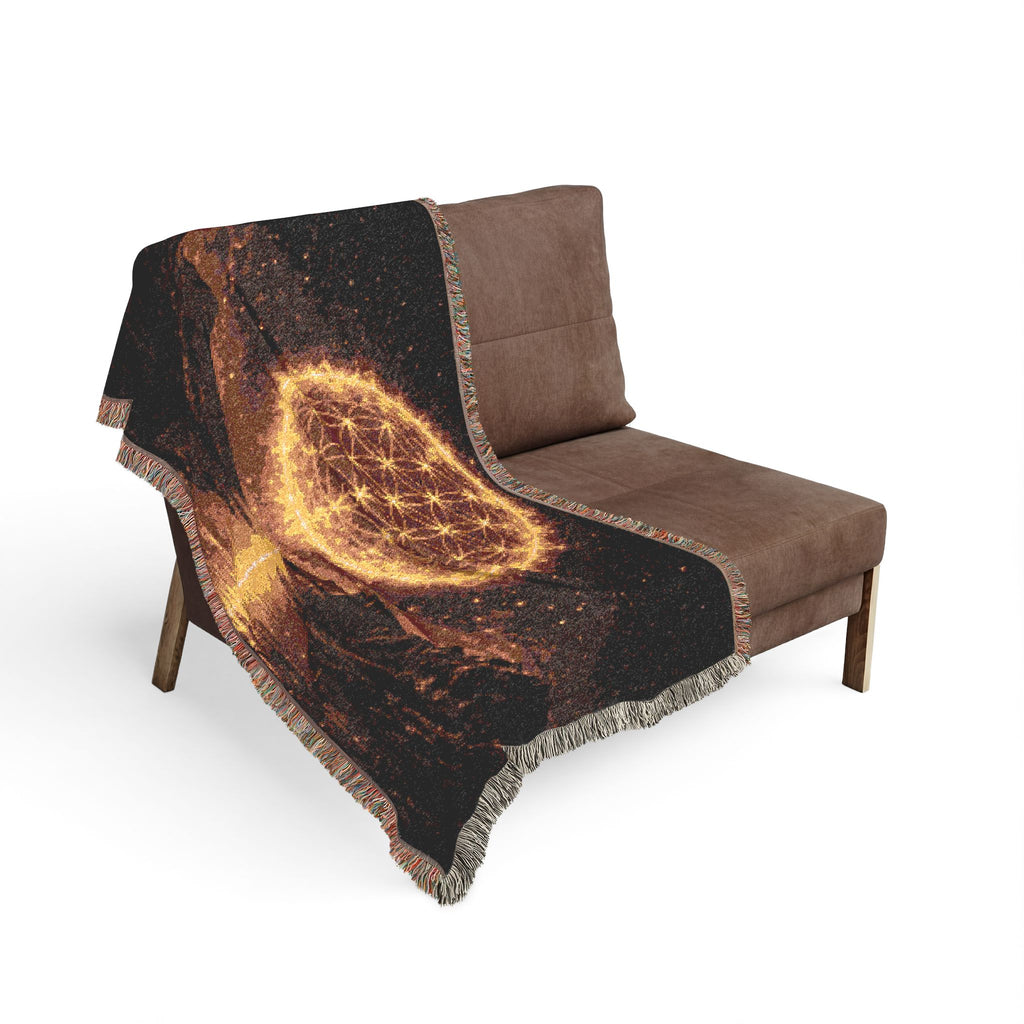 Sun of Life Woven Blanket