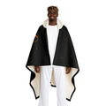 Sun of Life Hooded Sherpa Fleece Blanket