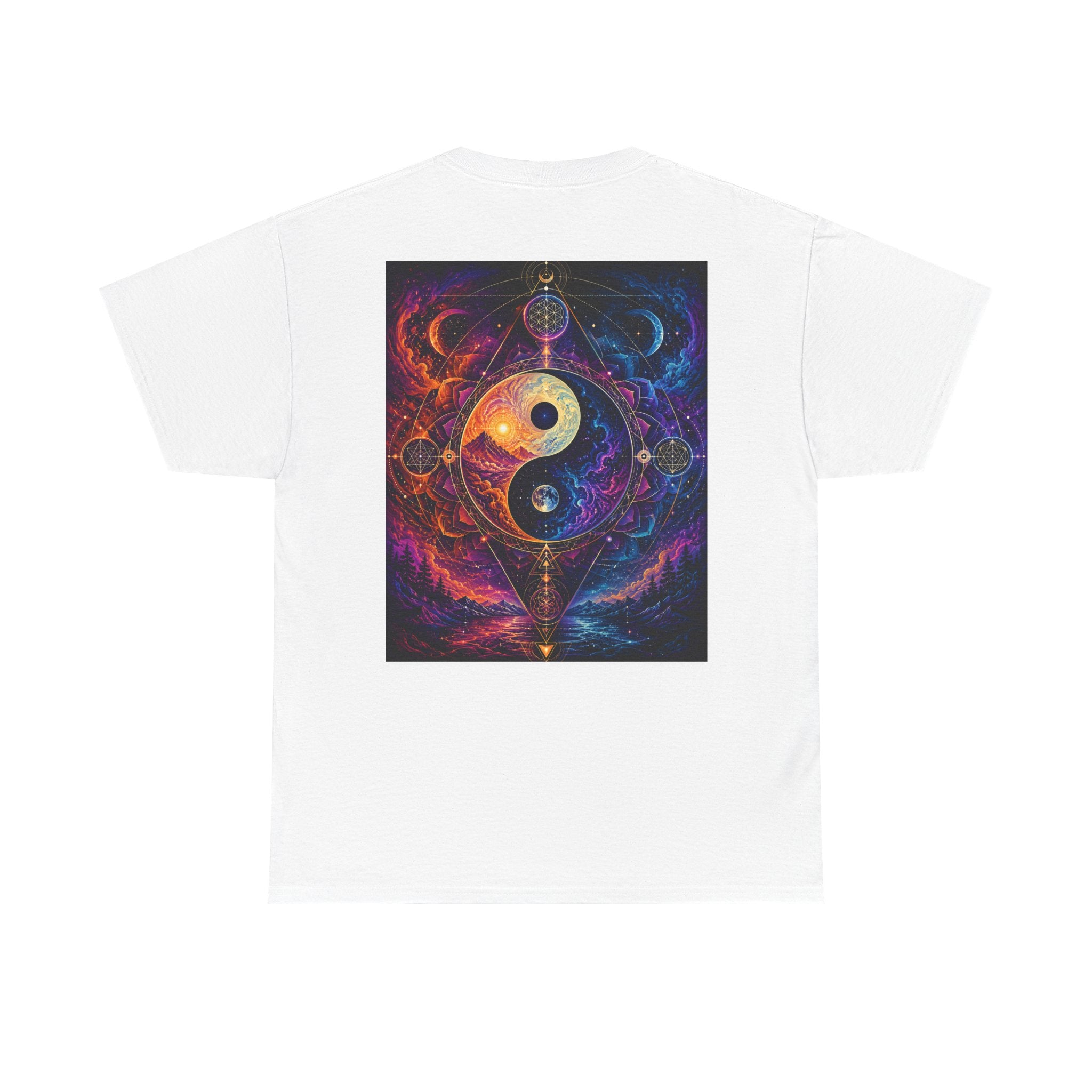 Psychedelic Ying Yang Tee
