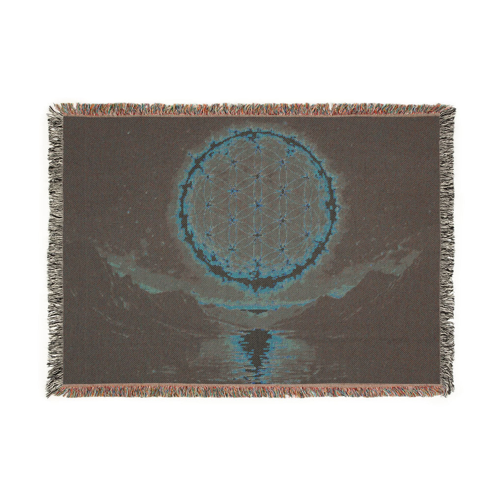 Sun of Life Woven Blanket