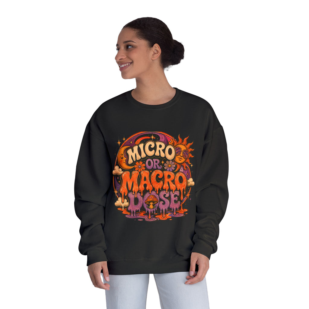 Micro or macro NuBlend® Crewneck Sweatshirt
