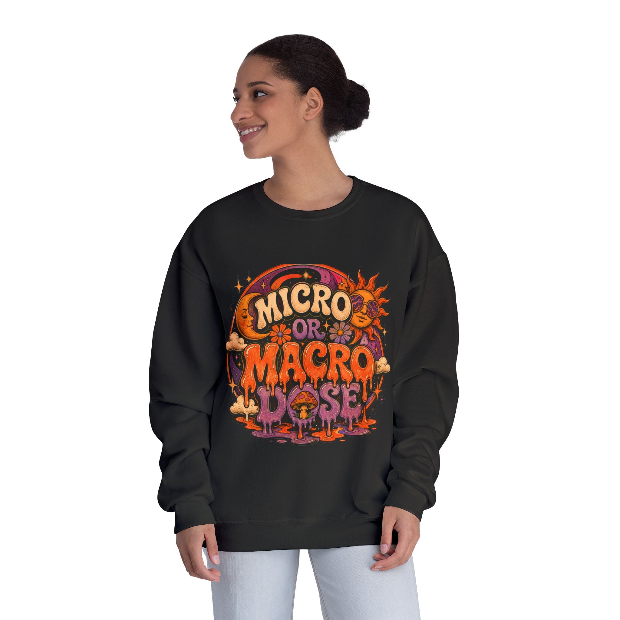 Micro or macro NuBlend® Crewneck Sweatshirt